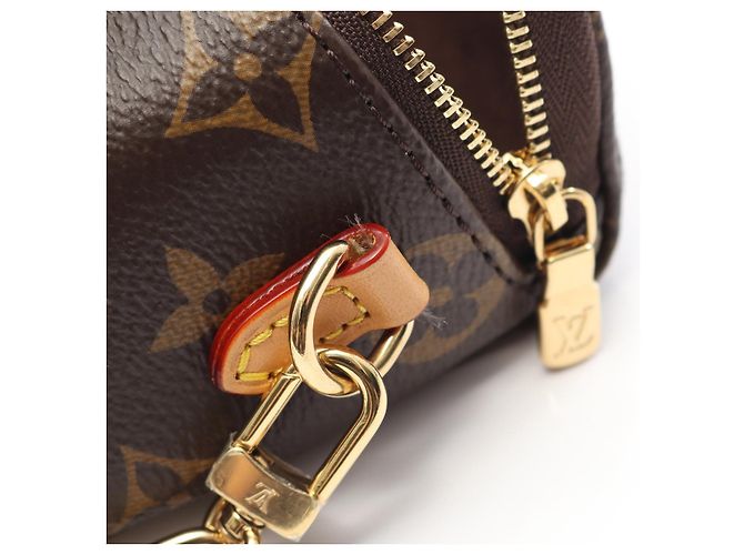 Borsa Bumbag Mini Monogram 2way Louis Vuitton Marrone Bronzo - vista 5