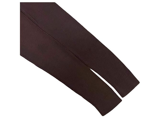 Cárdigan de algodón Fendi Castaño Negro - vista 9