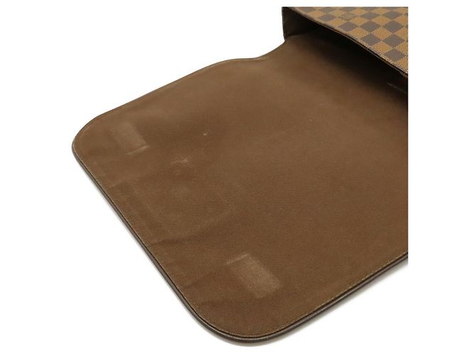 Borsa a Spalla Damier Brooklyn MM di Louis Vuitton Marrone - vista 6