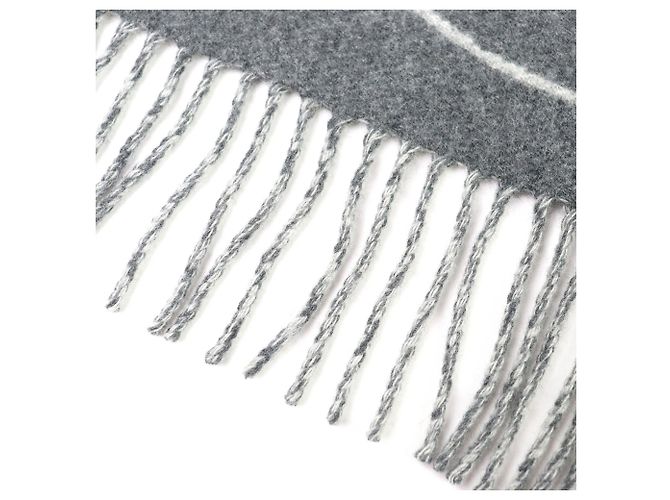 Stola in cashmere Entrelac Equestre di Hermès Marrone - vista 5