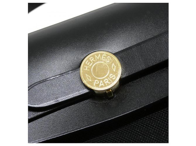 Borsa Hermès Herbag Zip PM Nero - vista 4