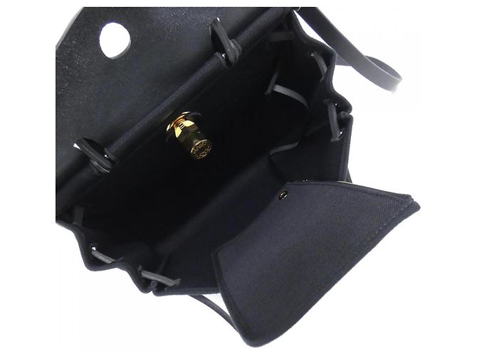 Borsa Hermès Herbag Zip PM Nero - vista 9
