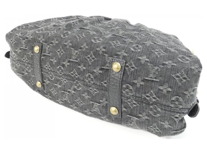 Borsa Louis Vuitton Monogram Denim Neo Cabby GM Nero Monogramma - vista 2