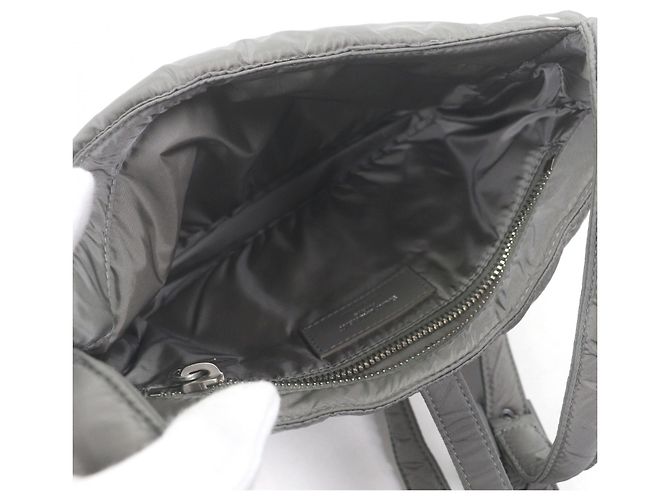 Yves Saint Laurent Nylon-Ein-Schulter-Tasche Braun - Ansicht 6