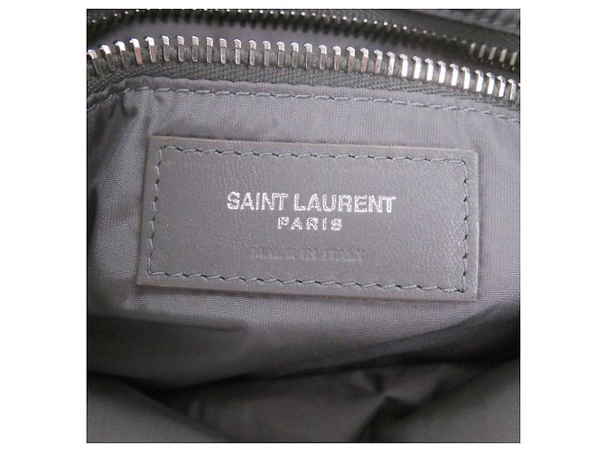 Yves Saint Laurent Nylon-Ein-Schulter-Tasche Braun - Ansicht 8
