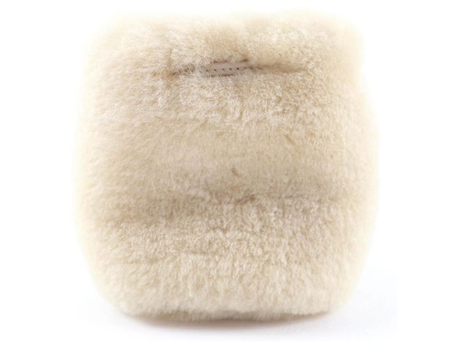 Pochette Mini in Pelle di Pecora Prada - Beige Ecru - vista 2