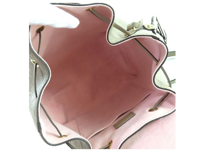 Zaino Montsouris PM Louis Vuitton Beige - vista 5