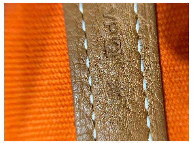 Borsa Hermès Gardenparty 36 in tessuto a righe colorate Multicolore - vista 6