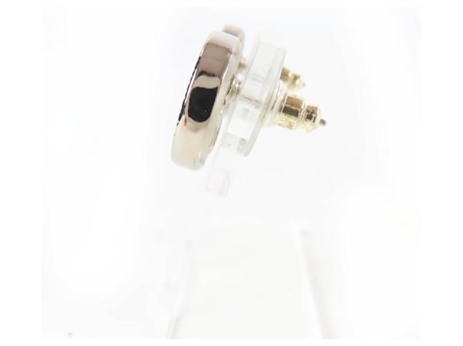 Orecchini a perno Coco Mark in argento di Chanel - vista 3
