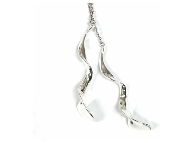 Collana a goccia doppia Orchidea rara Frank Gehry 925 Tiffany & Co. Argento - vista 2