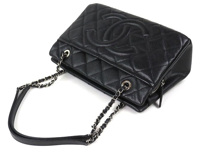 Chanel Matelassé Kettentasche Schwarz - Ansicht 4