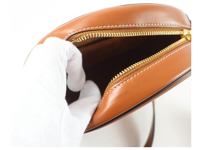 Céline Borsa a Spalla in Pelle Triomphe di Celine Marrone - vista 7