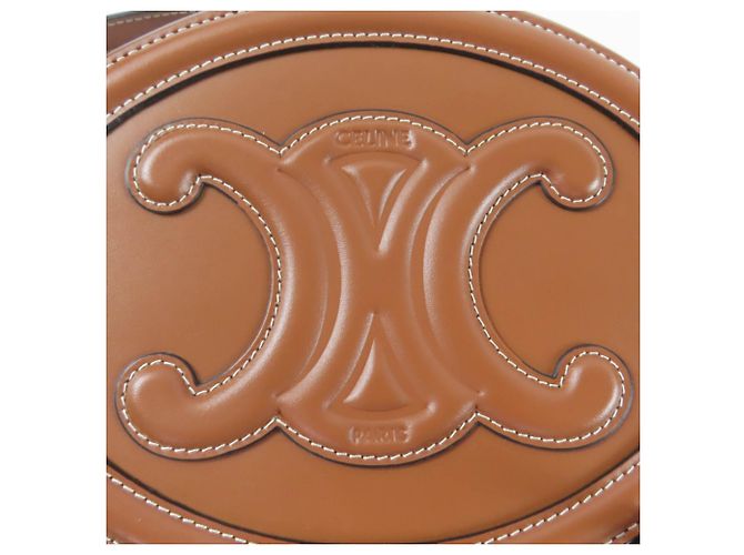 Céline Borsa a Spalla in Pelle Triomphe di Celine Marrone - vista 9