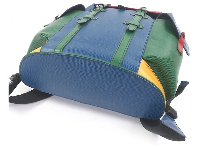 Sac à dos en cuir Epi Christopher PM M55565 de Louis Vuitton Multicolore - vue 7
