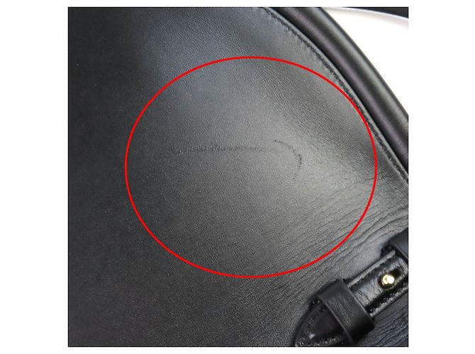 Sac à main en cuir 2-en-1 Salvatore Ferragamo Noir - vue 16