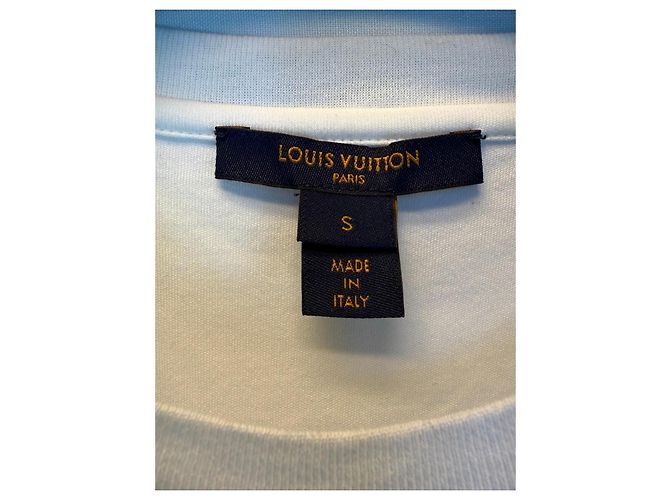 Camiseta Louis Vuitton Blanco Dorado - vista 2