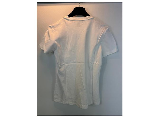 Camiseta Louis Vuitton Blanco Dorado - vista 4