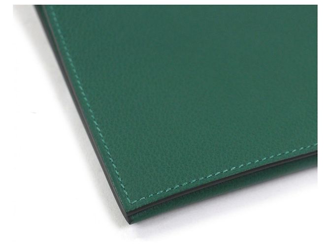 Portafoglio Lungo Hermès in Verde Scuro - vista 5