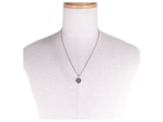 Collana a catena ottagonale in argento GUCCI 779175 - vista 3