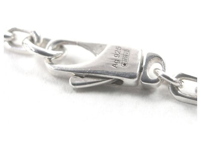 Collana a catena ottagonale in argento GUCCI 779175 - vista 6