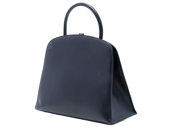 Hermès Scatola Blu Vitello Dalvy 30 Blu navy - vista 2