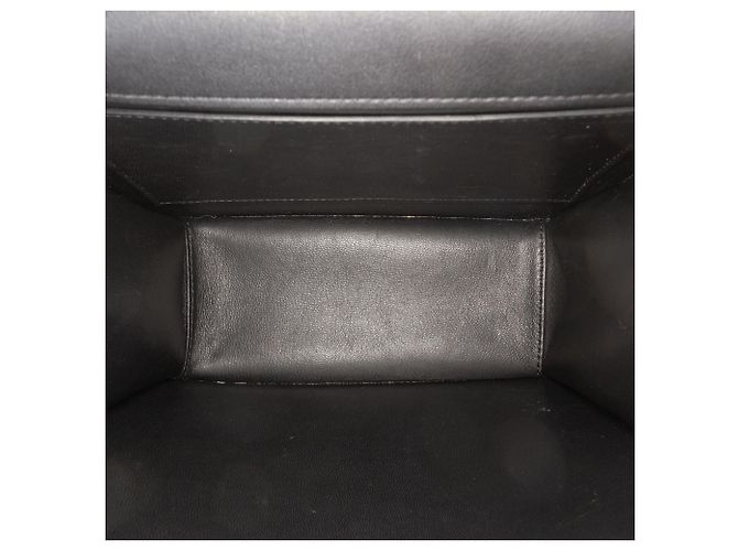Borsa a tracolla in pelle di vitello nera con logo Valentino Nero - vista 4