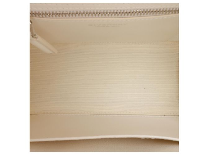Borsa Antigona Lock 4G in pelle di vitello bianca Givenchy Bianco - vista 4