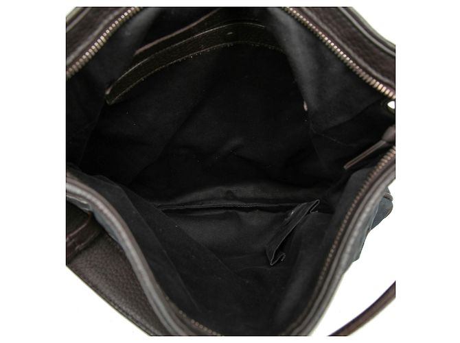 Bottega Veneta Hobo in Tela e Pelle Intrecciato Blu - vista 4