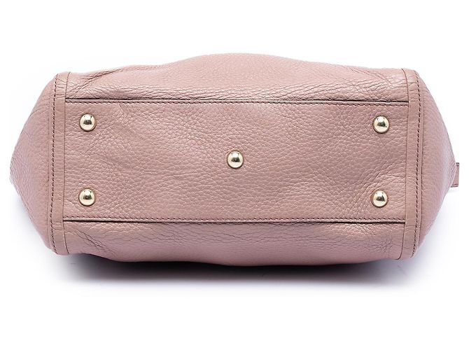 Borsa Soho Cellarius piccola in pelle di vitello rosa Gucci - vista 3