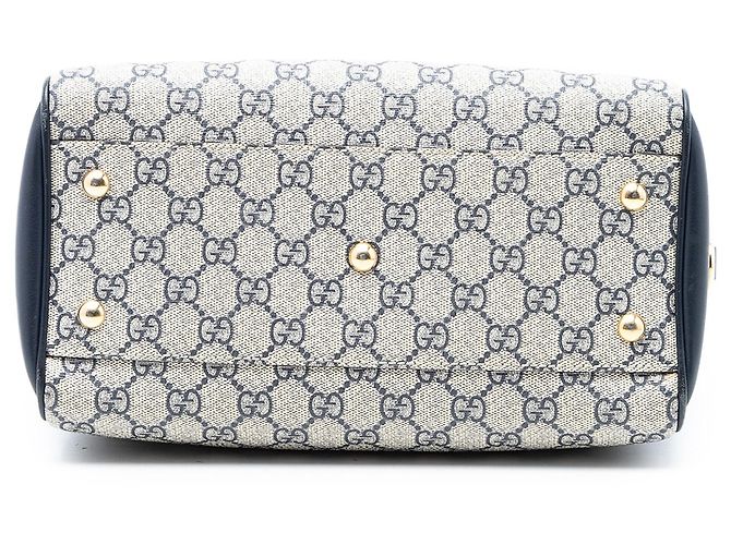 Borsa Boston GG Supreme beige piccola di Gucci - vista 3