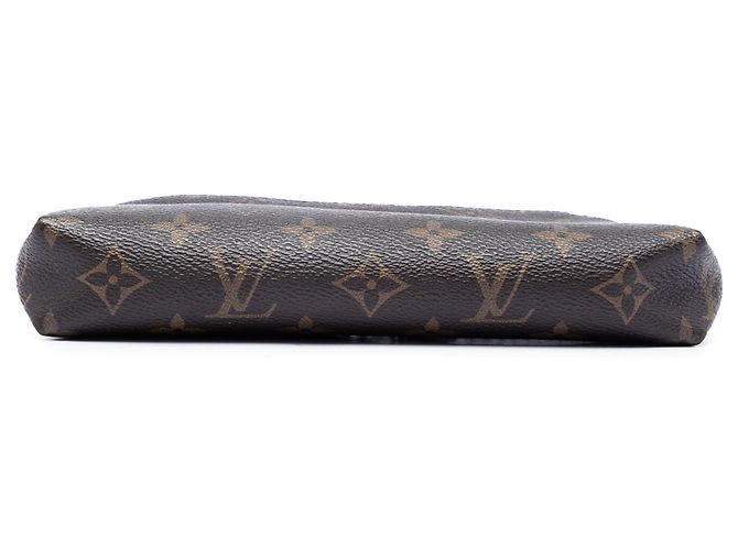 Clutch Pallas Monogram Marrone Louis Vuitton - vista 3