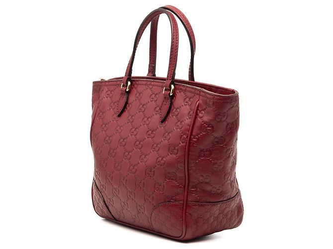 Borsa a tracolla piccola Guccissima rossa di Gucci Marrone Rosso - vista 2