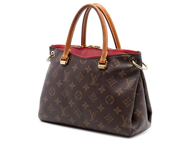 Louis Vuitton Borsa Pallas BB Monogramma Marrone - vista 2