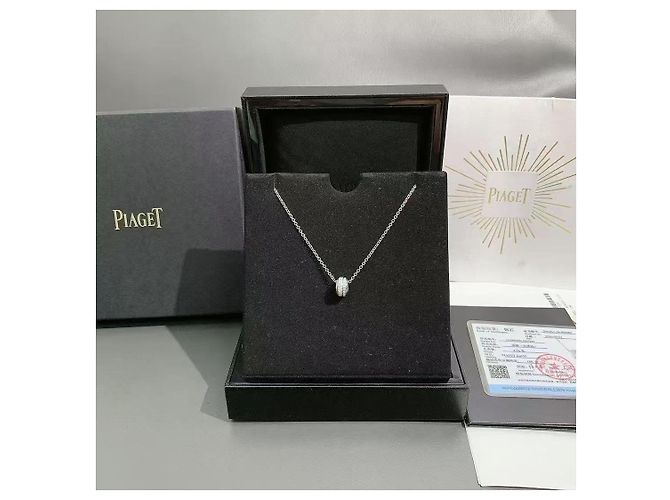 Collana Piaget Grand Prince in platino e diamanti Argento - vista 7