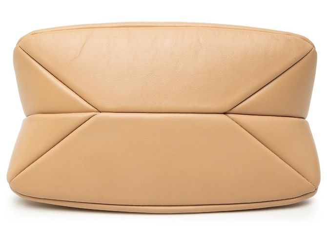 Borsa a tracolla mini in pelle beige Juana di Chloé - vista 3