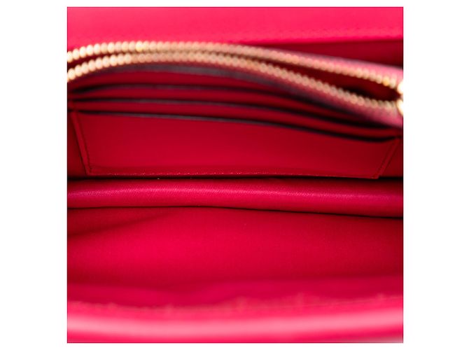 Valentino Pink Leather Rockstud Kettenbeutel - Ansicht 4