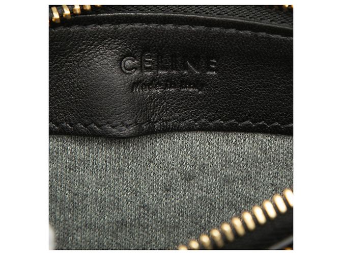 Céline Celine Piccolo Trio in Agnello Nero a Spalla - vista 5
