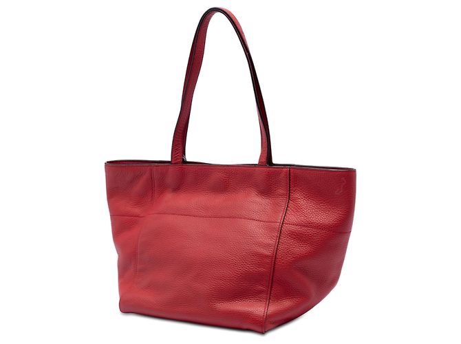 Prada Rote Vitello Daino Tote - Ansicht 2
