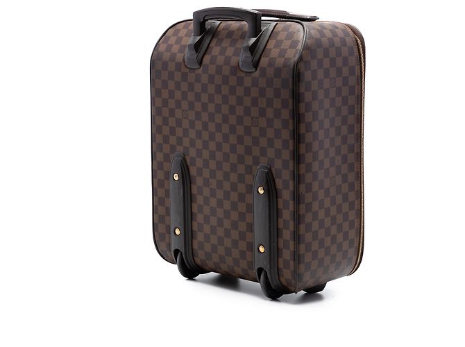 Louis Vuitton Pegase 45 Damier Ebene Marrone - vista 2