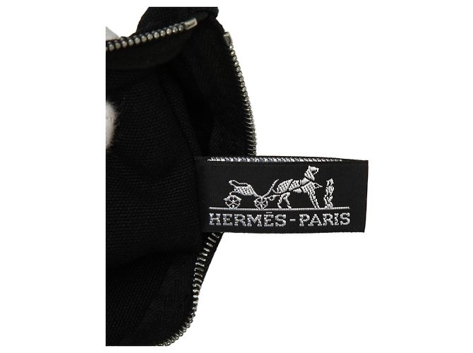 Hermès Toile Cannes PM Schwarz - Ansicht 5