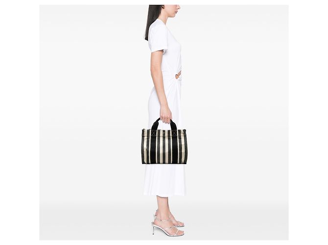 Hermès Toile Cannes PM Schwarz - Ansicht 6