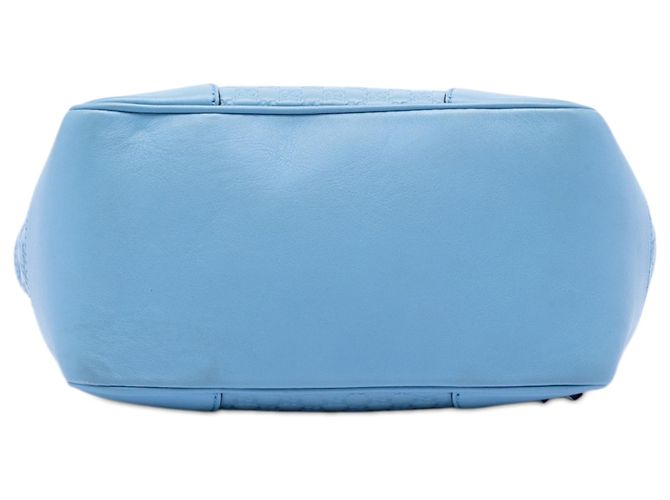 Borsa Bree Microguccissima blu piccola di Gucci Blu chiaro - vista 3