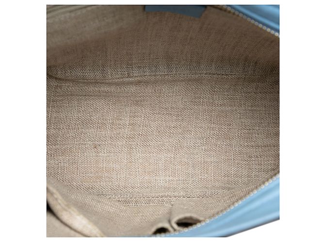 Borsa Bree Microguccissima blu piccola di Gucci Blu chiaro - vista 4