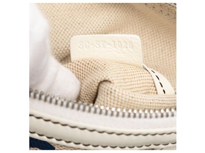 Céline Celine Beiger C Carriage beschichteter Canvas Umhängetasche - Ansicht 6