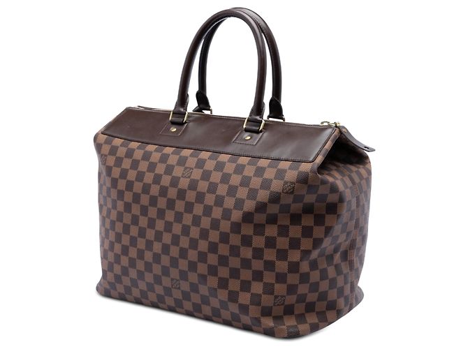 Louis Vuitton Marrón Damier Ebene Greenwich PM Castaño - vista 2