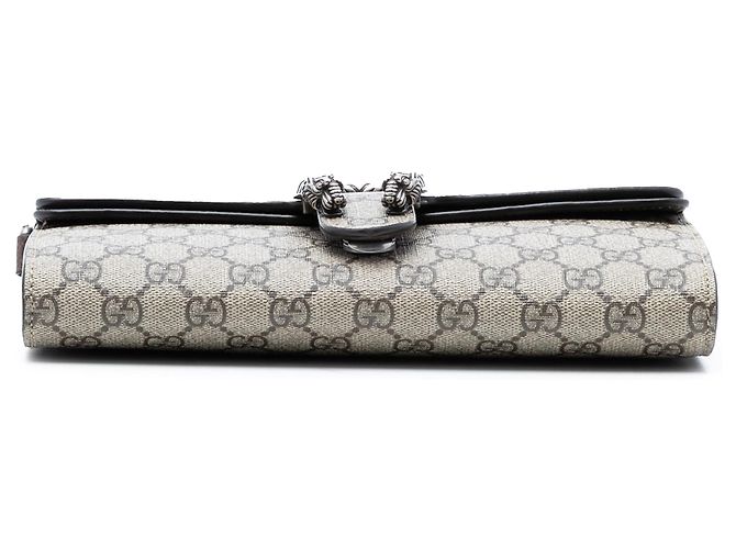 Borsa Gucci Beige Piccola GG Supreme East West Dionysus - vista 3