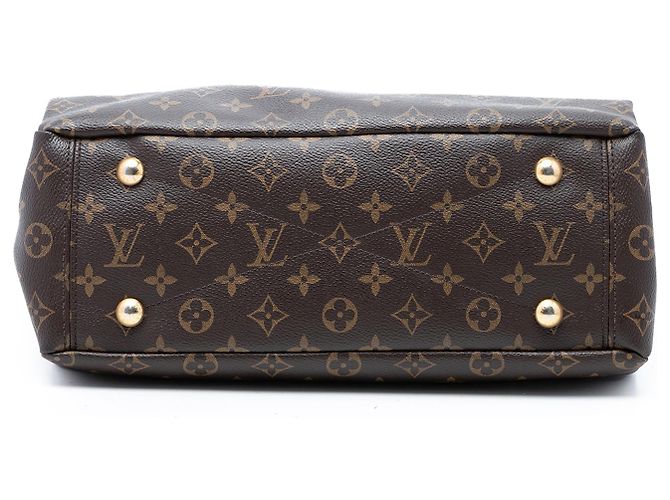 Louis Vuitton Monogram Pallas MM Marrone - vista 3