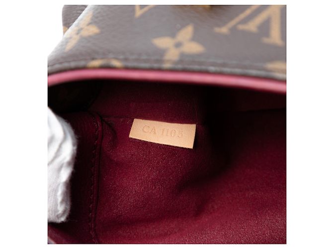 Louis Vuitton Monogram Pallas MM Marrone - vista 5