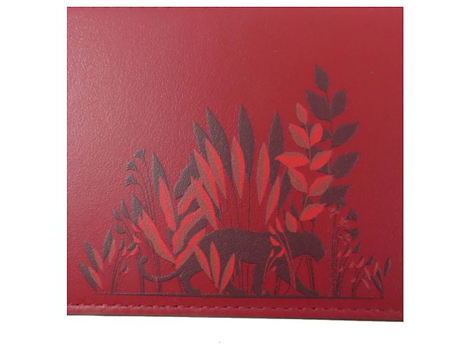 Monedero de cuero gráfico Panthère de Cartier - vista 6
