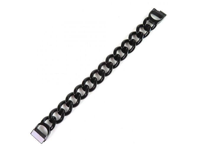 Bracciale Charm DIOR CD ICON di Christian Dior Nero - vista 2